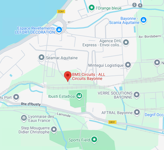 dbg contact us ALL Circuits Bayonne Production map 1 - Contact Us